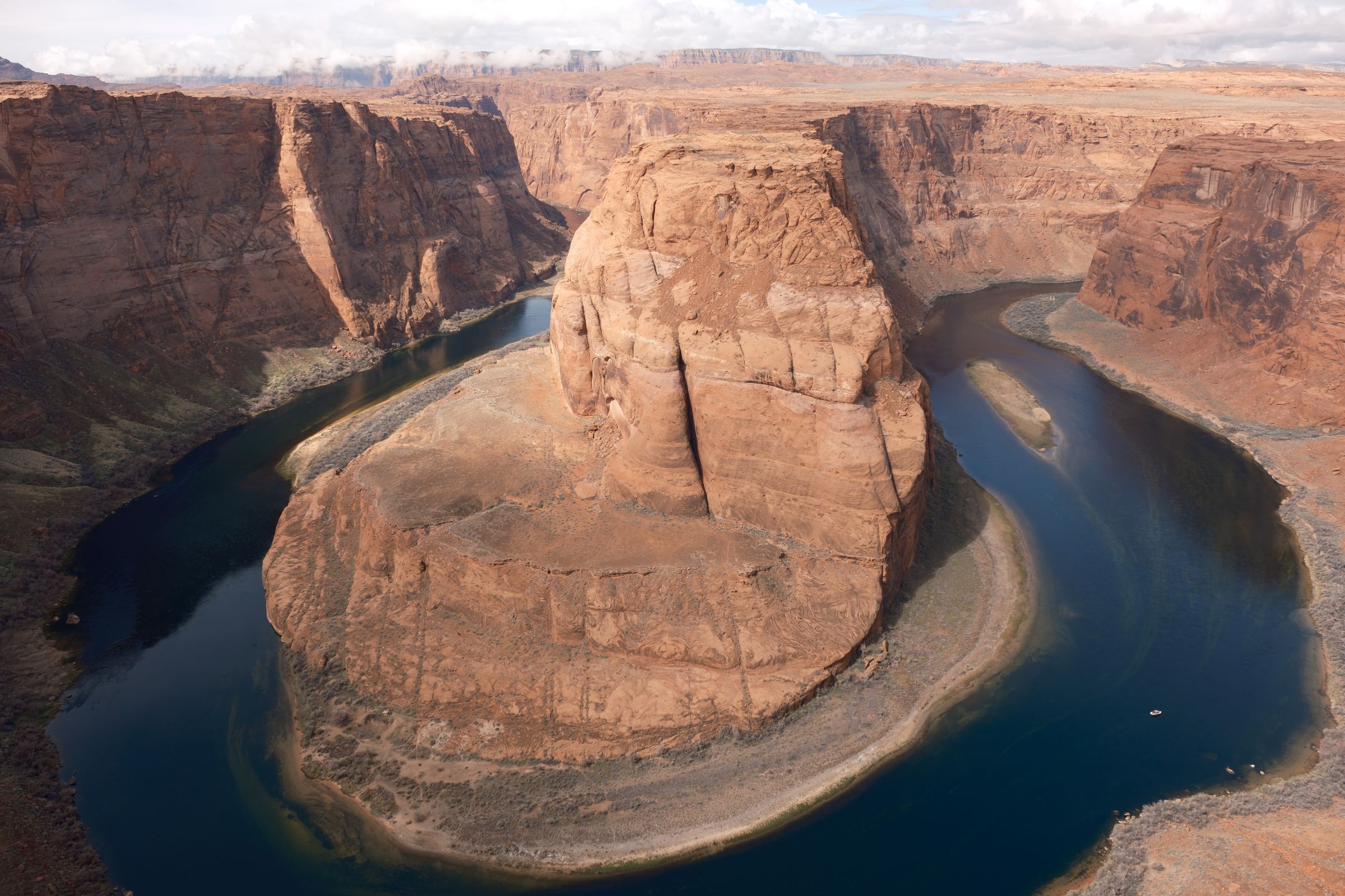 Scenic travel destination collage