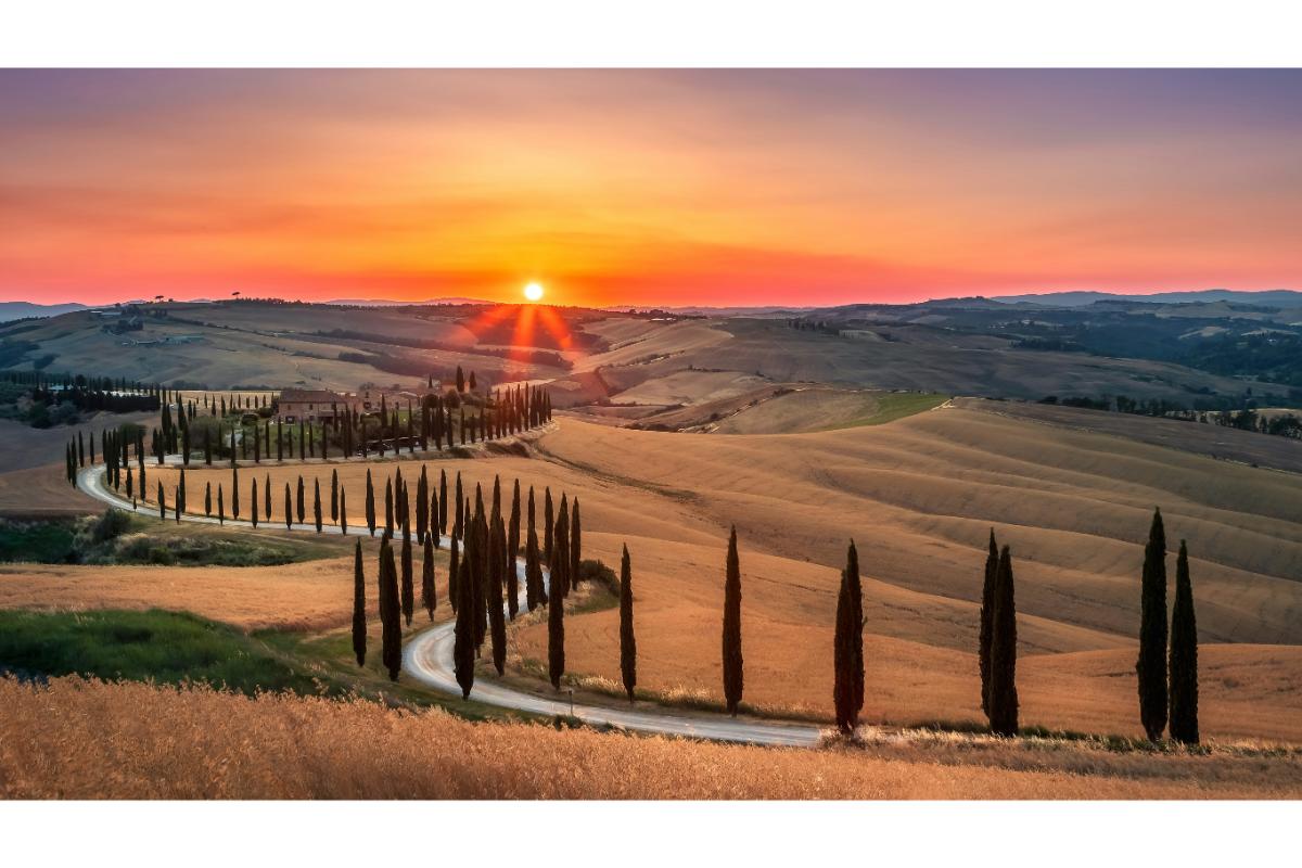 A view of Tuscany